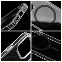 Etui na iPhone 13 MINI Drop Glue Colorful Ring Mag Cover zgodne z MagSafe czarne