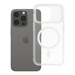 Etui na iPhone 13 PRO Aurora zgodne z MagSafe białe
