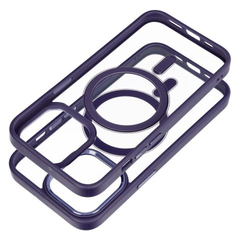 Etui na iPhone 13 PRO Color Edge Mag Cover zgodne z MagSafe fioletowe