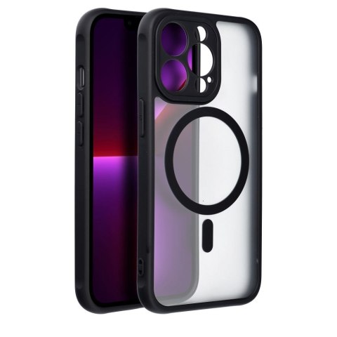 Etui na iPhone 13 PRO Full Matte Mag Cover zgodne z MagSafe czarne