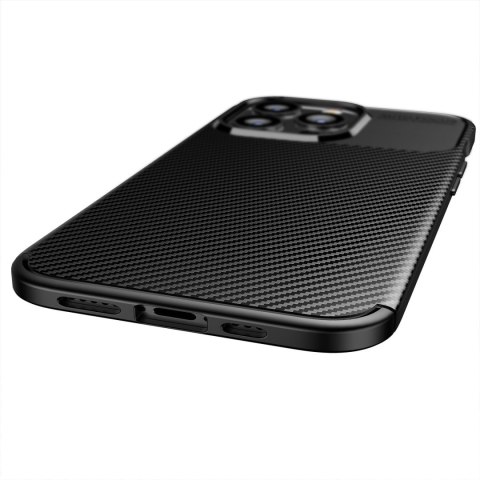Etui na iPhone 13 PRO MAX Carbon Premium czarne