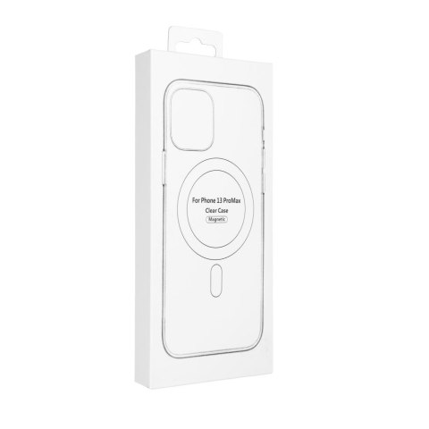 Etui na iPhone 13 PRO MAX Clear Mag Cover (Str / Camera Protection) zgodne z MagSafe transparentne