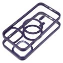 Etui na iPhone 13 PRO MAX Color Edge Mag Cover zgodne z MagSafe fioletowe