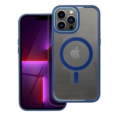Etui na iPhone 13 PRO MAX Color Edge Mag Cover zgodne z MagSafe niebieskie