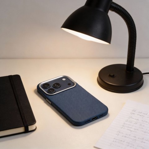 Etui na iPhone 13 PRO MAX K-Look zgodne z MagSafe niebieskie