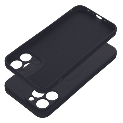 Etui na iPhone 13 PRO MAX Silicone Mag Cover zgodne z MagSafe (camera protection) czarne