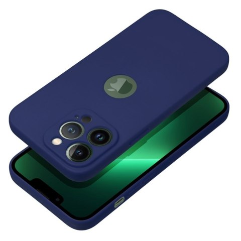 Etui na iPhone 13 PRO Soft ciemnoniebieskie