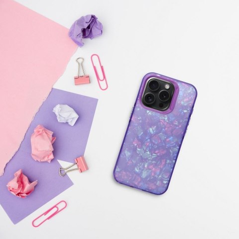 Etui na iPhone 13 PRO Tutti Frutti fioletowe