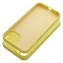 Etui na iPhone 13 Silicone 2mm (camera protection) zółte