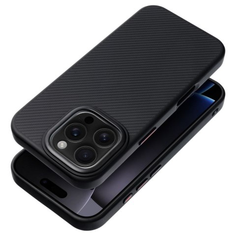 Etui na iPhone 14 Carbon Elite Mag Cover zgodne z MagSafe czarne