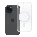 Etui na iPhone 14 Clear Mag Cover - Glitter (Str / Camera Protection) zgodne z MagSafe transparentne glitter