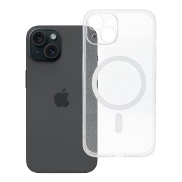 Etui na iPhone 14 Clear Mag Cover - Glitter (Str / Camera Protection) zgodne z MagSafe transparentne glitter