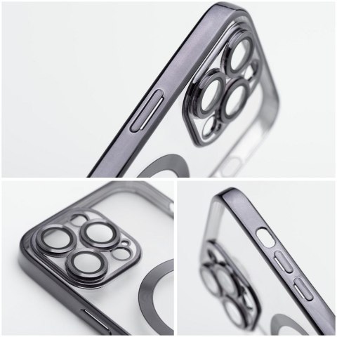 Etui na iPhone 14 Electro Mag Cover zgodne z MagSafe czarne