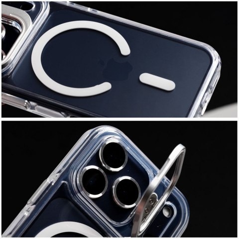 Etui na iPhone 14 Lens Mag Cover zgodne z MagSafe białe