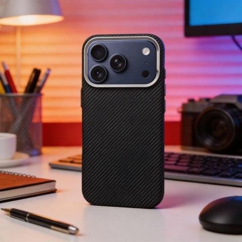 Etui na iPhone 14 PRO K-Look zgodne z MagSafe czarne