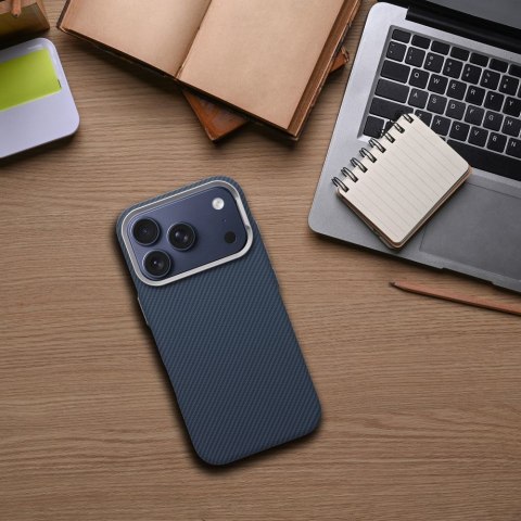 Etui na iPhone 14 PRO K-Look zgodne z MagSafe niebieskie