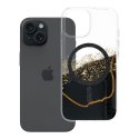 Etui na iPhone 15 Golden zgodne z MagSafe czarne