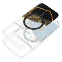 Etui na iPhone 15 Golden zgodne z MagSafe czarne