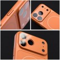 Etui na iPhone 15 Make zgodne z MagSafe pomarańczowe