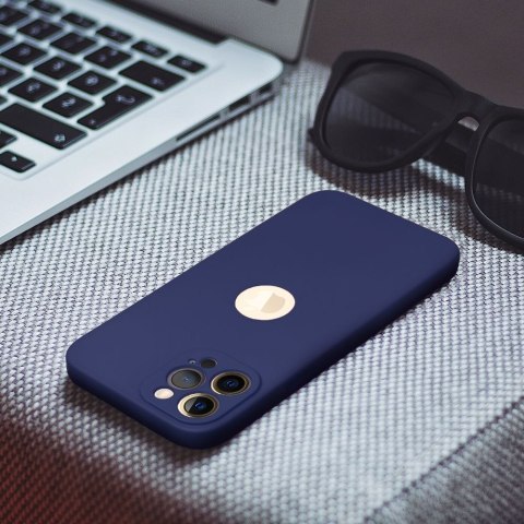 Etui na iPhone 15 PLUS Soft ciemnoniebieskie