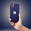 Etui na iPhone 15 PLUS Soft ciemnoniebieskie