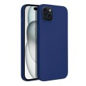 Etui na iPhone 15 PLUS Soft ciemnoniebieskie