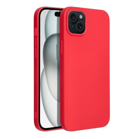 Etui na iPhone 15 PLUS Soft czerwone