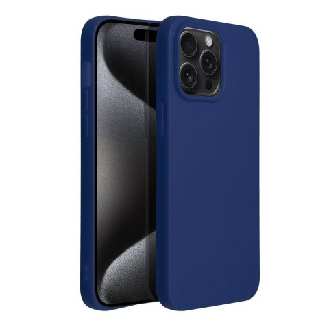 Etui na iPhone 15 PRO MAX Soft ciemnoniebieskie