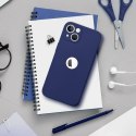 Etui na iPhone 15 PRO MAX Soft ciemnoniebieskie