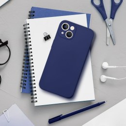 Etui na iPhone 15 PRO Soft ciemnoniebieskie