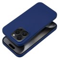 Etui na iPhone 15 PRO Soft ciemnoniebieskie