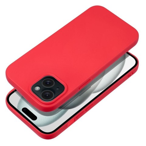 Etui na iPhone 15 Soft czerwone
