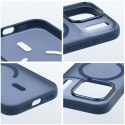 Etui na iPhone 16 Flexline Mag Cover zgodne z MagSafe granatowe