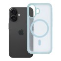 Etui na iPhone 16 Flexline Mag Cover zgodne z MagSafe zielone