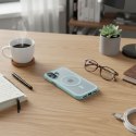 Etui na iPhone 16 Flexline Mag Cover zgodne z MagSafe zielone