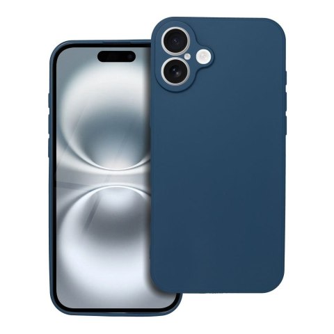 Etui na iPhone 16 PLUS Soft ciemnoniebieskie