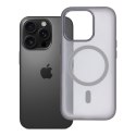 Etui na iPhone 16 PRO Flexline Mag Cover zgodne z MagSafe szare
