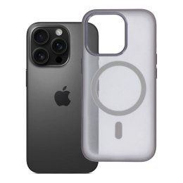 Etui na iPhone 16 PRO Flexline Mag Cover zgodne z MagSafe szare