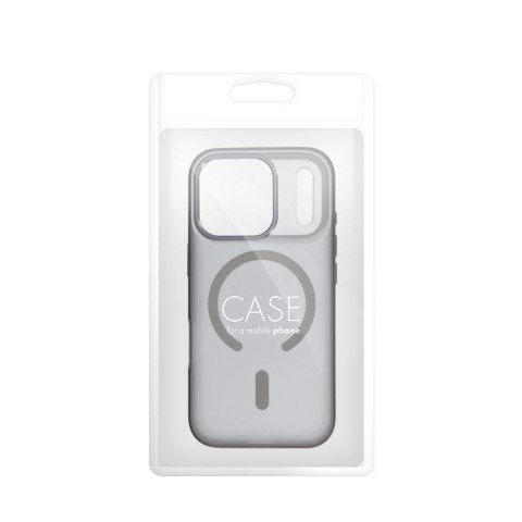 Etui na iPhone 16 PRO Flexline Mag Cover zgodne z MagSafe szare