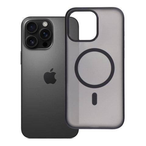 Etui na iPhone 16 PRO MAX Flexline Mag Cover zgodne z MagSafe czarne