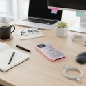 Etui na iPhone 16 PRO MAX Flexline Mag Cover zgodne z MagSafe różowe
