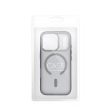 Etui na iPhone 16 PRO MAX Flexline Mag Cover zgodne z MagSafe szare