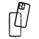 Etui na iPhone 16 PRO MAX Shellbox Dot wodoodporne zgodne z MagSafe czarne