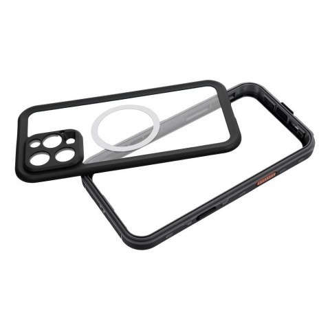 Etui na iPhone 16 PRO MAX Shellbox Dot wodoodporne zgodne z MagSafe czarne