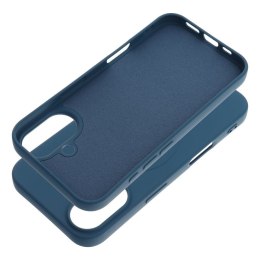 Etui na iPhone 16 Silicone Mag Cover zgodne z MagSafe (big hole) niebieskie