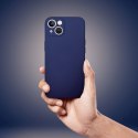 Etui na iPhone 16 Soft ciemnoniebieskie