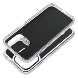 Etui na iPhone 16 Teddy Bear srebrne