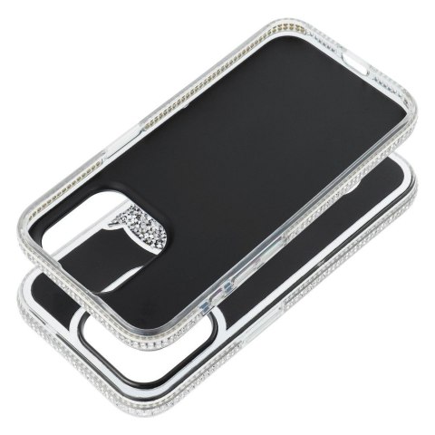 Etui na iPhone 16 Teddy Bear srebrne