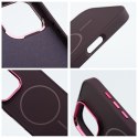 Etui na iPhone 16e (SE 4 2025) / 17e Frame Mag Cover zgodne z MagSafe fioletowe