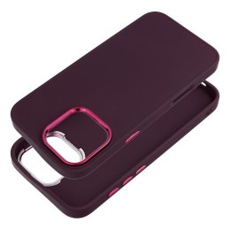Etui na iPhone 16e (SE 4 2025) / 17e Frame fioletowe